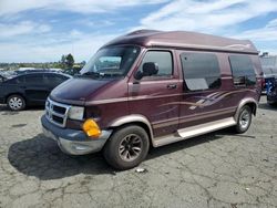 Salvage cars for sale at Vallejo, CA auction: 1999 Dodge RAM Van B1500