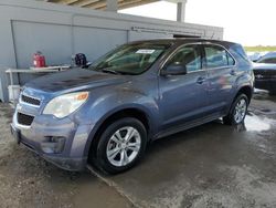 Salvage cars for sale at West Palm Beach, FL auction: 2013 Chevrolet Equinox LS