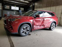 Salvage cars for sale from Copart East Granby, CT: 2021 Toyota Highlander XLE