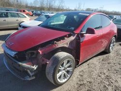Salvage cars for sale at Leroy, NY auction: 2021 Tesla Model Y
