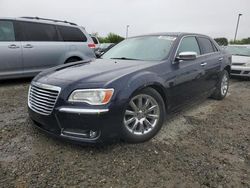Salvage cars for sale at Sacramento, CA auction: 2012 Chrysler 300 Limited