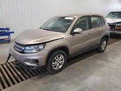 Salvage cars for sale at Nisku, AB auction: 2015 Volkswagen Tiguan S
