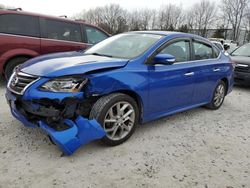 Salvage cars for sale from Copart North Billerica, MA: 2015 Nissan Sentra S