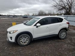 Salvage cars for sale from Copart London, ON: 2013 Mazda CX-5 Touring