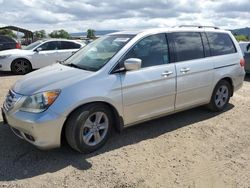 Salvage cars for sale at San Martin, CA auction: 2008 Honda Odyssey Touring