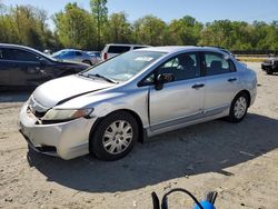 Salvage cars for sale at Waldorf, MD auction: 2010 Honda Civic VP