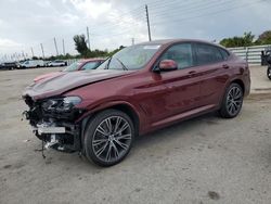 Salvage cars for sale at Miami, FL auction: 2024 BMW X4 XDRIVE30I