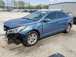 Salvage cars for sale at Spartanburg, SC auction: 2017 Hyundai Sonata SE