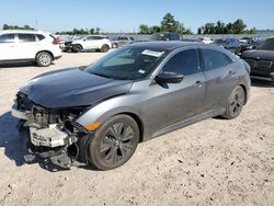 Vehiculos salvage en venta de Copart Houston, TX: 2018 Honda Civic EX