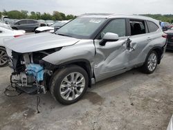 Salvage cars for sale at Cahokia Heights, IL auction: 2022 Toyota Highlander Limited