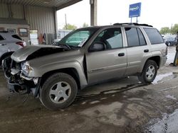 Salvage cars for sale from Copart Fort Wayne, IN: 2003 Chevrolet Trailblazer