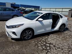 Salvage cars for sale from Copart Woodhaven, MI: 2022 KIA Forte FE