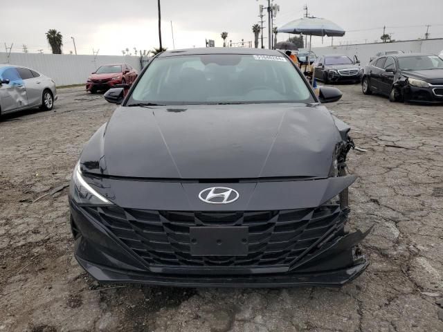 2023 Hyundai Elantra Blue