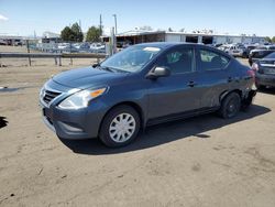 Nissan salvage cars for sale: 2015 Nissan Versa S