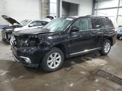 Salvage cars for sale at Ham Lake, MN auction: 2011 Toyota Highlander Base