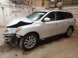 Salvage cars for sale at Casper, WY auction: 2013 Nissan Pathfinder S