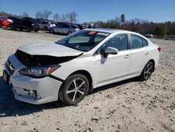 Salvage cars for sale at West Warren, MA auction: 2021 Subaru Impreza Premium