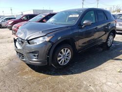 Salvage cars for sale at Chicago Heights, IL auction: 2016 Mazda CX-5 Touring