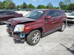 Salvage SUVs for sale at auction: 2017 GMC Terrain SLE