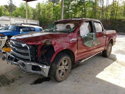 Salvage cars for sale at Hueytown, AL auction: 2016 Ford F150 Supercrew