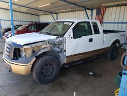 Salvage trucks for sale at Colorado Springs, CO auction: 2010 Ford F150 Super Cab