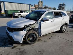 Salvage cars for sale from Copart New Orleans, LA: 2021 KIA Sorento LX