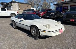 Salvage cars for sale at Bowmanville, ON auction: 1987 Chevrolet Corvette