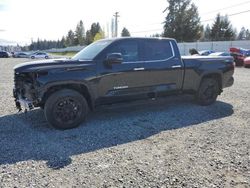 Salvage cars for sale from Copart Graham, WA: 2022 Toyota Tundra Crewmax Limited