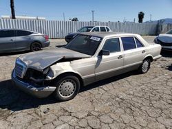 Mercedes-Benz 420 SEL salvage cars for sale: 1989 Mercedes-Benz 420 SEL