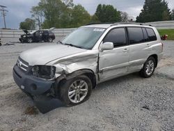 Salvage cars for sale at Gastonia, NC auction: 2006 Toyota Highlander Hybrid