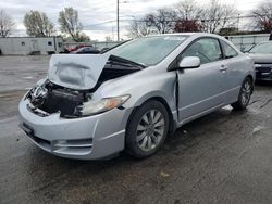 Honda Civic EX salvage cars for sale: 2009 Honda Civic EX