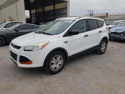 Salvage cars for sale at Kansas City, KS auction: 2015 Ford Escape S