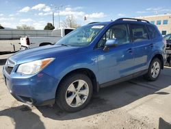 Salvage cars for sale at Littleton, CO auction: 2015 Subaru Forester 2.5I Limited