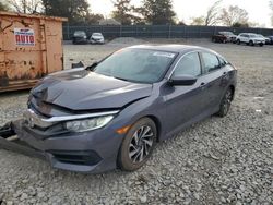 Vehiculos salvage en venta de Copart Madisonville, TN: 2016 Honda Civic EX