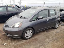 Salvage cars for sale from Copart Elgin, IL: 2013 Honda FIT