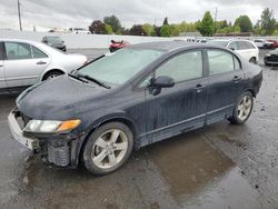 Salvage cars for sale from Copart Portland, OR: 2006 Honda Civic EX