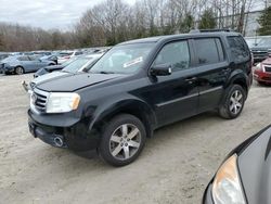 Salvage cars for sale at North Billerica, MA auction: 2012 Honda Pilot Touring