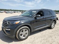 Salvage cars for sale from Copart Houston, TX: 2021 Ford Explorer XLT