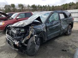 Salvage cars for sale from Copart Exeter, RI: 2022 Ford Explorer XLT