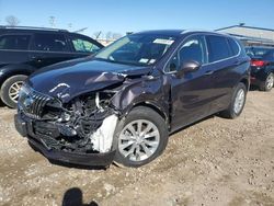 Salvage cars for sale from Copart Central Square, NY: 2017 Buick Envision Essence
