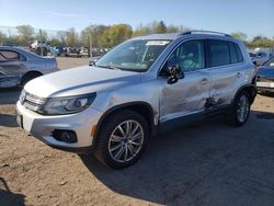 Salvage cars for sale at Chalfont, PA auction: 2016 Volkswagen Tiguan S