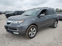 Salvage cars for sale at Houston, TX auction: 2011 Acura MDX Technology