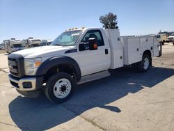 Salvage trucks for sale at Sacramento, CA auction: 2014 Ford F550 Super Duty