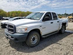 Salvage cars for sale from Copart Windsor, NJ: 2008 Dodge RAM 1500 ST