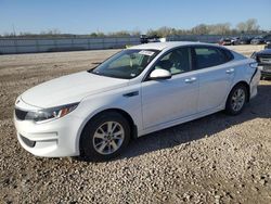Salvage cars for sale at Kansas City, KS auction: 2018 KIA Optima LX