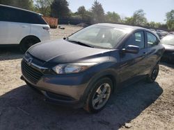 Salvage cars for sale at Madisonville, TN auction: 2016 Honda HR-V LX