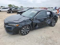 Salvage cars for sale at Haslet, TX auction: 2023 Honda Civic EXL