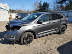 Salvage cars for sale from Copart Lyman, ME: 2017 Ford Edge SEL
