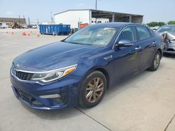 Salvage cars for sale from Copart Grand Prairie, TX: 2019 KIA Optima LX