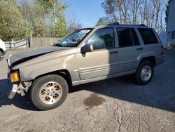 Jeep Grand Cherokee salvage cars for sale: 1996 Jeep Grand Cherokee Limited